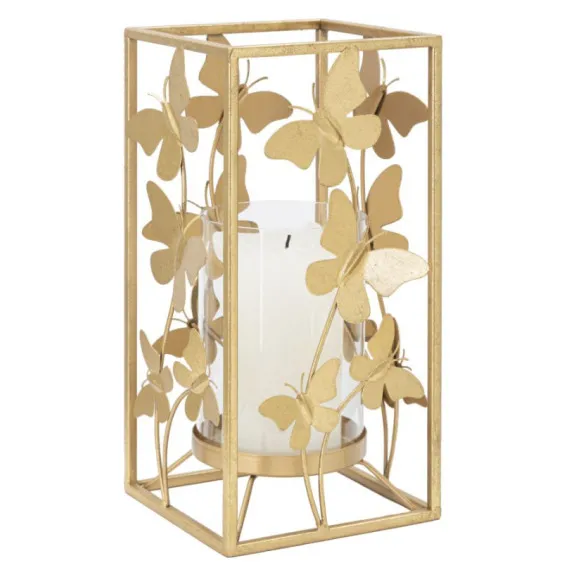 Kerzenhalter P/CAND GLAM SCHMETTERLING CM 14X14X29 Mauro Ferretti