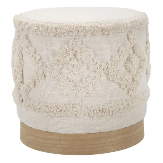 Niedrige Hocker PUFF DAMASCO CM Ø 40X40 Mauro Ferretti