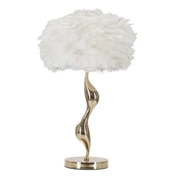 Tischlampen TISCHLAMPE SLIM WEISS CM Ø 40X63 Mauro Ferretti