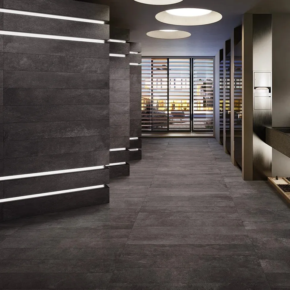 KEOPE FLIESEN MOOV ANTHRACITE NATURAL R9 REKTIFIZIERT 120X120