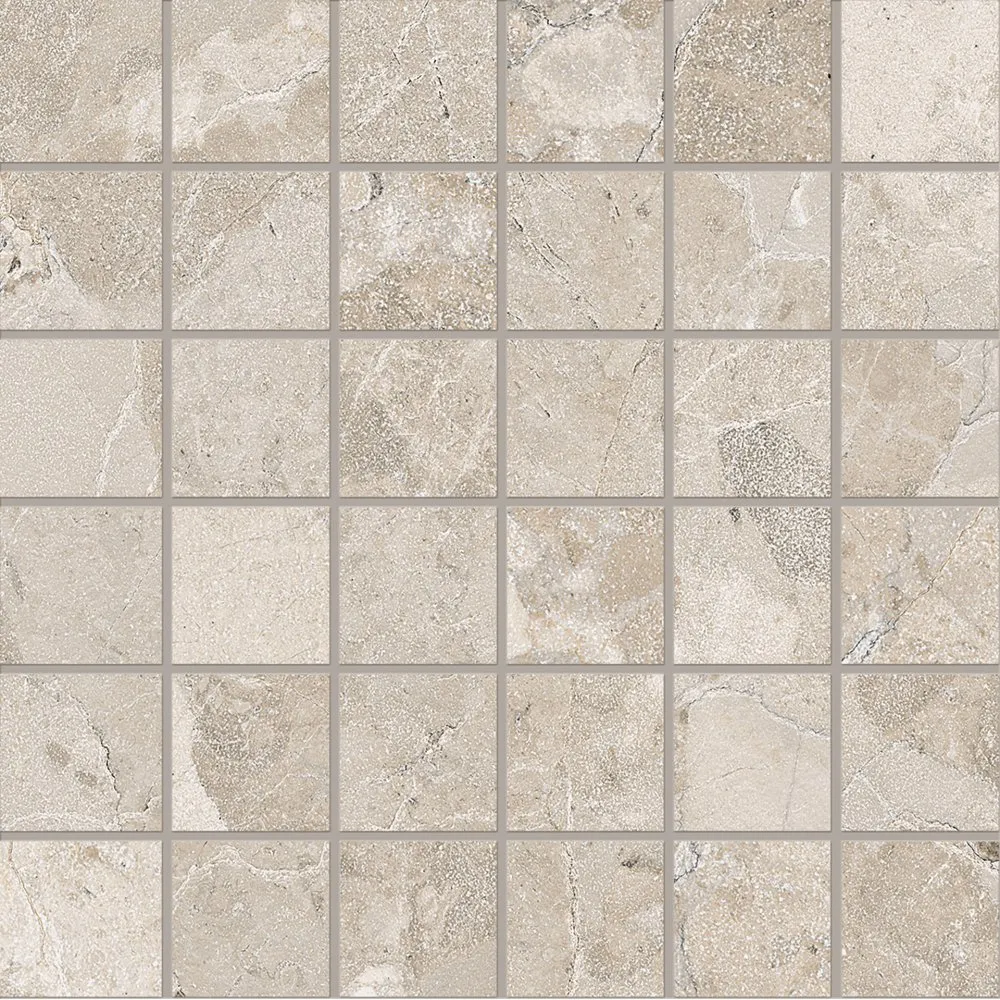 ERGON FLIESEN MATERA STONE MOSAIK GREIGE SILKTECH 30X30