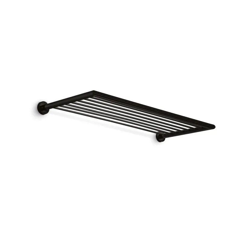 LINEABETA BAKETO SCHWARZ LACKIERTER HANDTUCHHALTER AUS MESSING