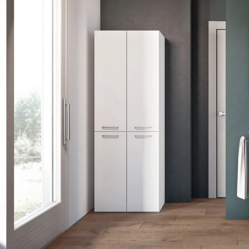 LAVANDERIA 4-TÜRIGE WASCHMASCHINENABDECKUNGSSÄULE