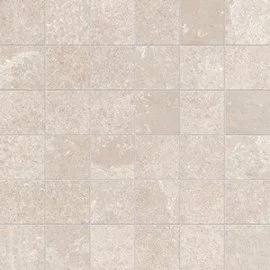 PROVENZA FLIESEN GROOVE MOSAIK 5X5 HOT WHITE NATURAL REKTIFIZIERT 30X30