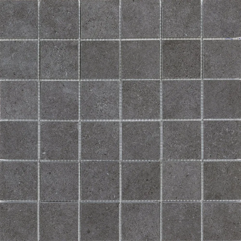 MARAZZI FLIESEN MYSTONE SILVERSTONE MOSAIK NERO NATURAL 30X30