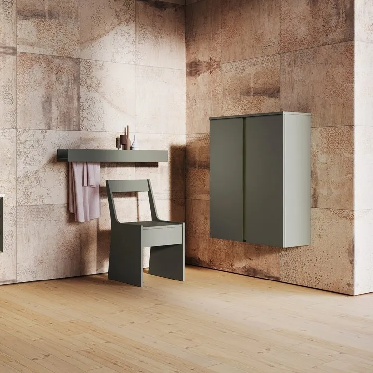 GOLA TRATTO HALBSÄULE MIT ABLAGESTUHL UND REGAL