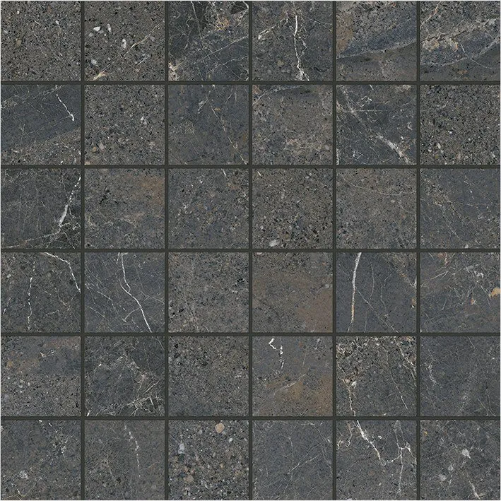 LEA CERAMICHE FLIESEN ANTHOLOGY MOSAIK 36 DARK NATURAL REKTIFIZIERT 30X30