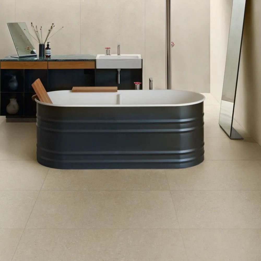 MARAZZI FLIESEN MYSTONE BERICI BEIGE R10 NATURAL REKTIFIZIERT 60X120