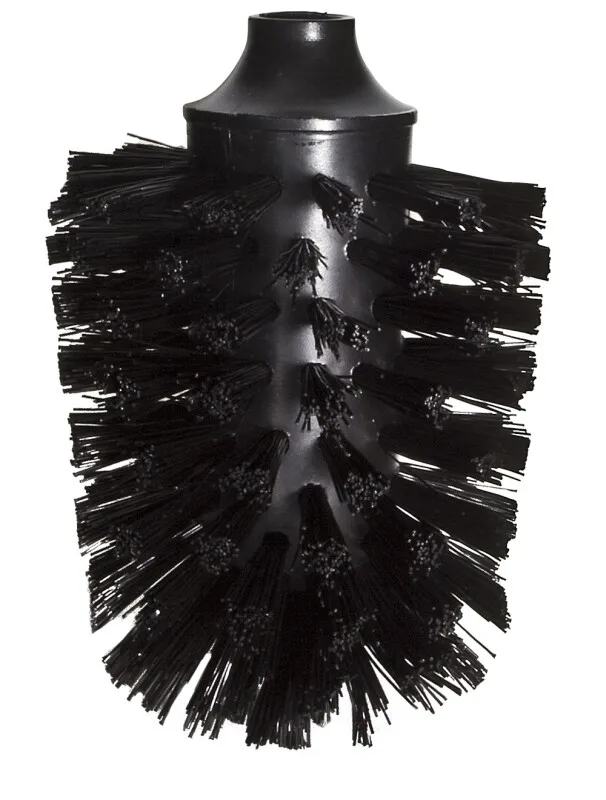 system 2 Bürstengarnitur Ersatzbürste schwarz, D: 70 × 107 mm