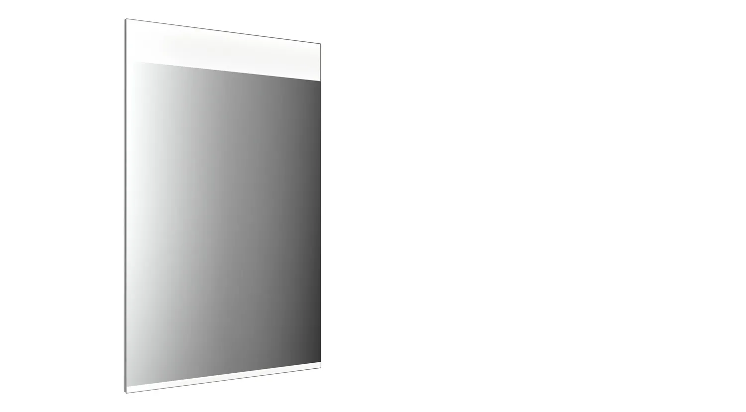 Lichtspiegel MI 250, 500 x 802 mm2700K/6500K, Sensor, Unterlicht, IP 20