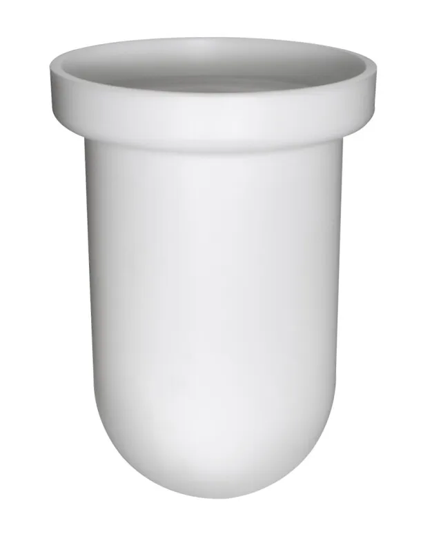 rondo Bürstengarnitur Ersatzbehälter Kunststoff weiss