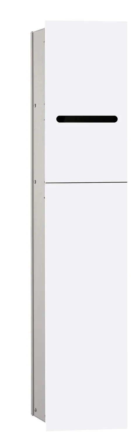 WC-Modul asis 2.0Unterputz, 811 mm, Türanschlag rechts, weiss mattohne Einbaurahmen