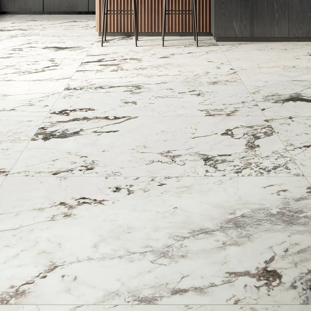 PANARIA FLIESEN PERPETUAL BRECCIA WARM SOFT REKTIFIZIERT 120X120