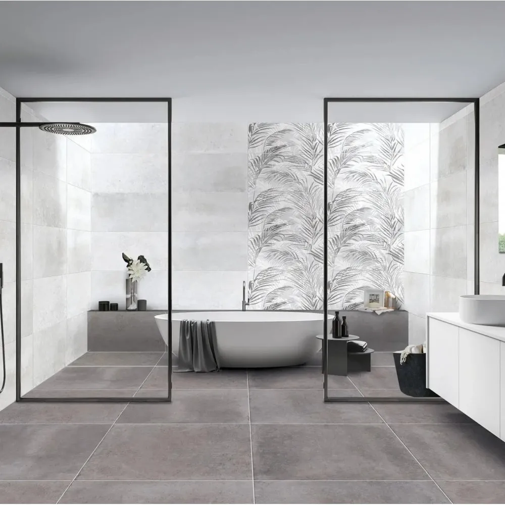 BRENNERO CERAMICHE FLIESEN MOOD IRON NATURAL REKTIFIZIERT 45X90