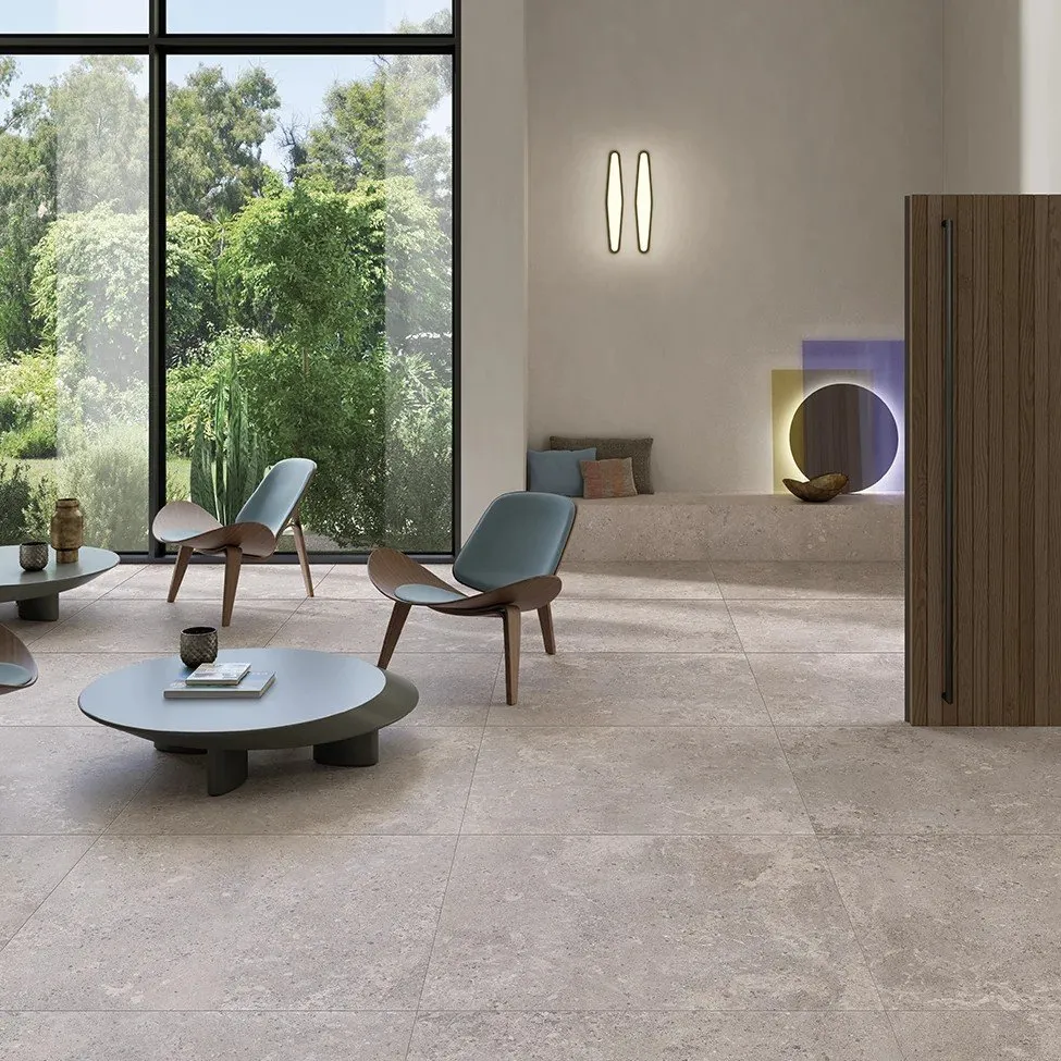 KEOPE FLIESEN OMNIA DEVIX GREIGE SPAZZOLATO R10 REKTIFIZIERT 40X80