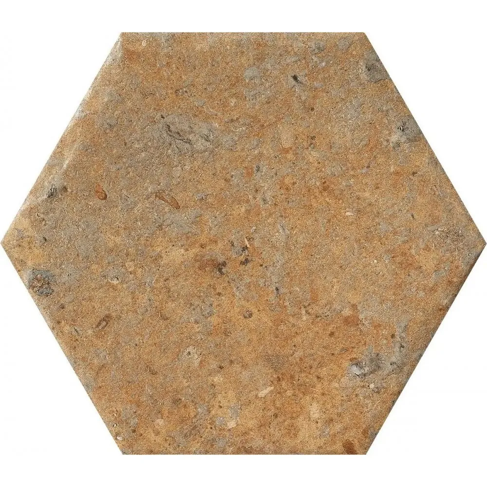 CIR CERAMICHE FLIESEN COTTO DEL CAMPIANO ESAGONA GIALLO UMBRIA NATURAL 15,8X18,3