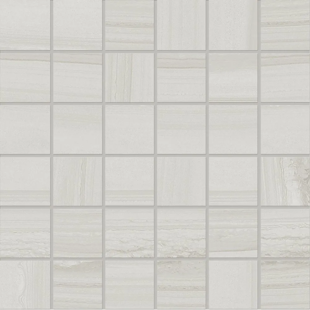 PROVENZA FLIESEN VARANA STONE MOSAIK VEIN CUT LIGHT GREY SILKTECH 30X30