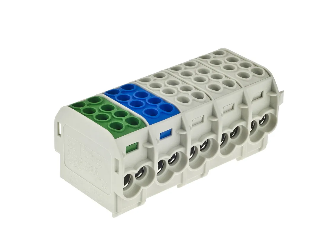 5 Klemmleiste ZGX 5x(1x25/2x16) MM2 (3P+N+PE)
