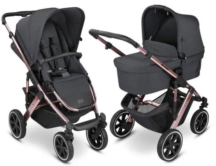 ABC Design Salsa 4 Air 2-in-1 Kinderwagen + Zubehör 2023 Bubble