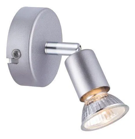 Ala Wandleuchte Inkl. 1xGU10 Led 5W Chrom/Satin Spot-Light 2880128