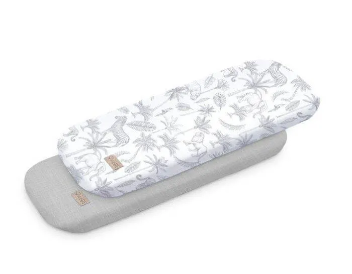 Albero Mio 2er-Pack Gondeltuch B003 Boho Grau