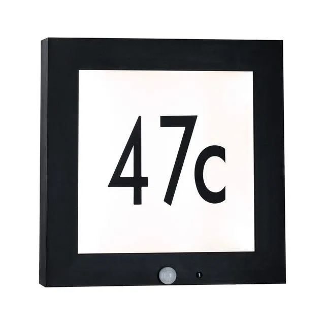 Außen-Panel BOARD 30 Sensor LED 9W 3000K IP44 - Anthrazit Paulmann PL94254