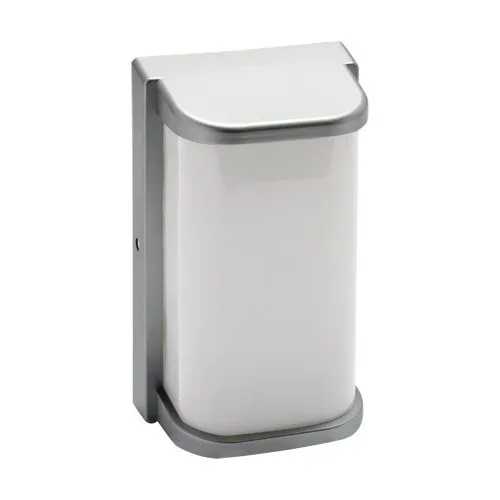 Außenfassaden-Wandleuchte NORTON LED D 10W 4000K 1390lm silber IP65 Struhm 04037