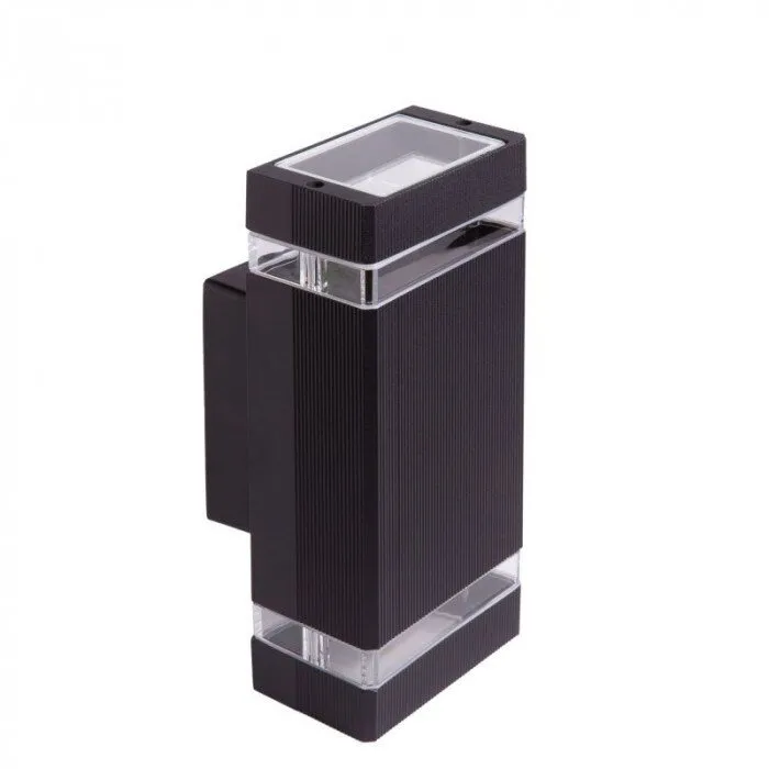 Außenwandleuchte OE-3C 2xGU10 IP54 SCHWARZ