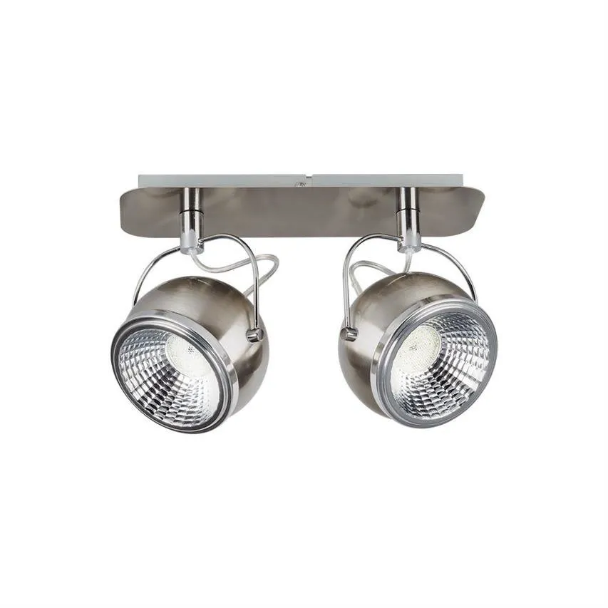 Ball Deckenleuchte incl. 2xGU10 LED 6W Satin Spot-Light 5009287