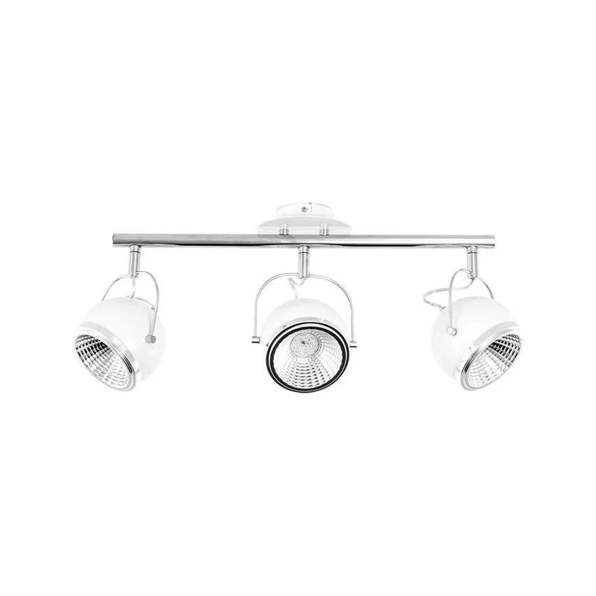 Ball Deckenleuchte incl. 3xGU10 LED 6W Weiss Spot-Light 2686382