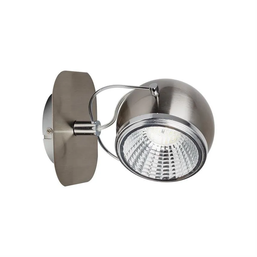 Ball  Wandleuchte 1xGU10 LED 6W Satin Spot-Light 5009187