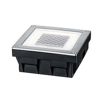 Bodeneinbauleuchten Solar CUBE LED 0,24W 2700K 3,6lm inox IP67 Paulmann