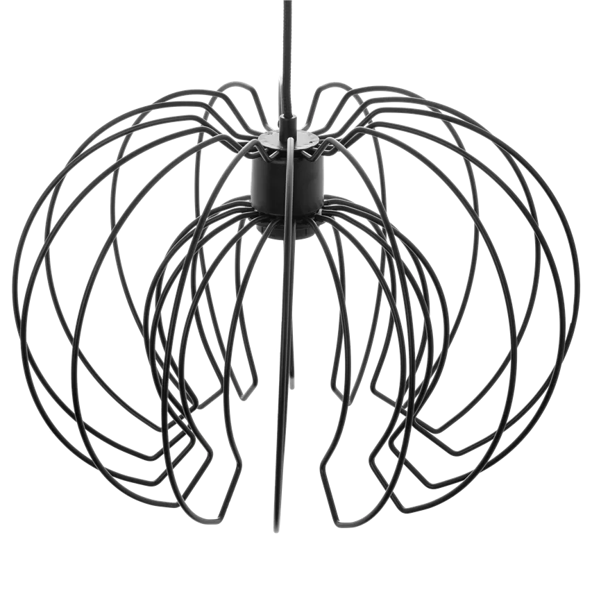 Bola 1P E27, Hängeleuchte, max. 60W, schwarz
