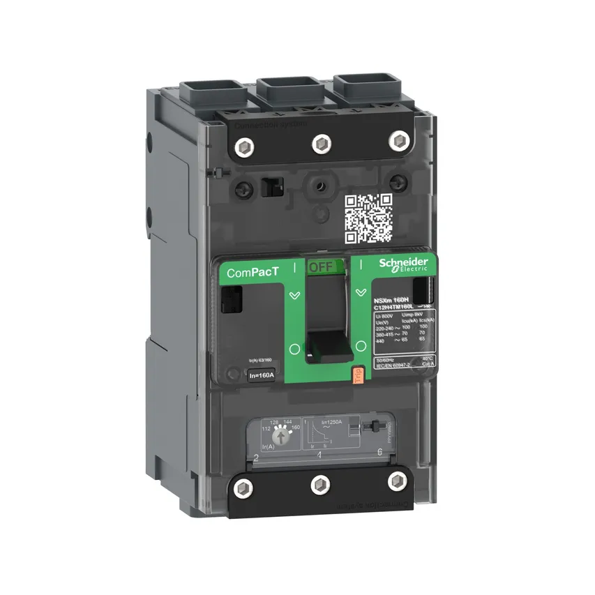 ComPacT NSXm 3P 160A 25kA AC TM160D EverLink-Stromkreisunterbrecher Schneider Electric