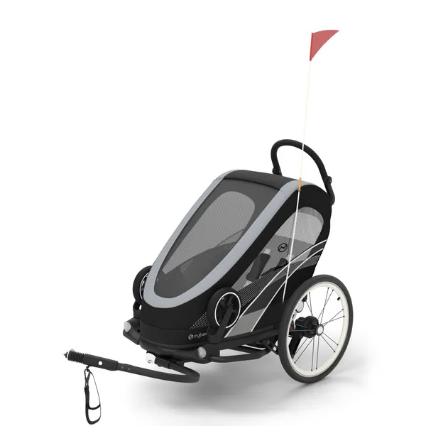 Cybex Zeno Fahrradanhänger All Black