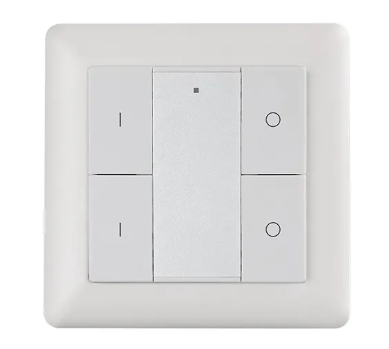 DALI-Wandtafel 4 Tasten, 2 DIM-Gruppen