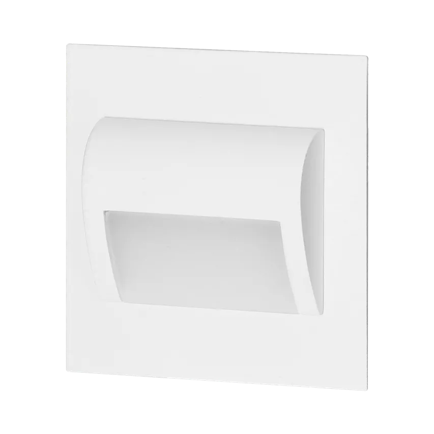 DRACO LED NEW 1,5W, Treppeneinbauleuchte, 12VDC, 30lm, 3000K, weiß, innovative Installation