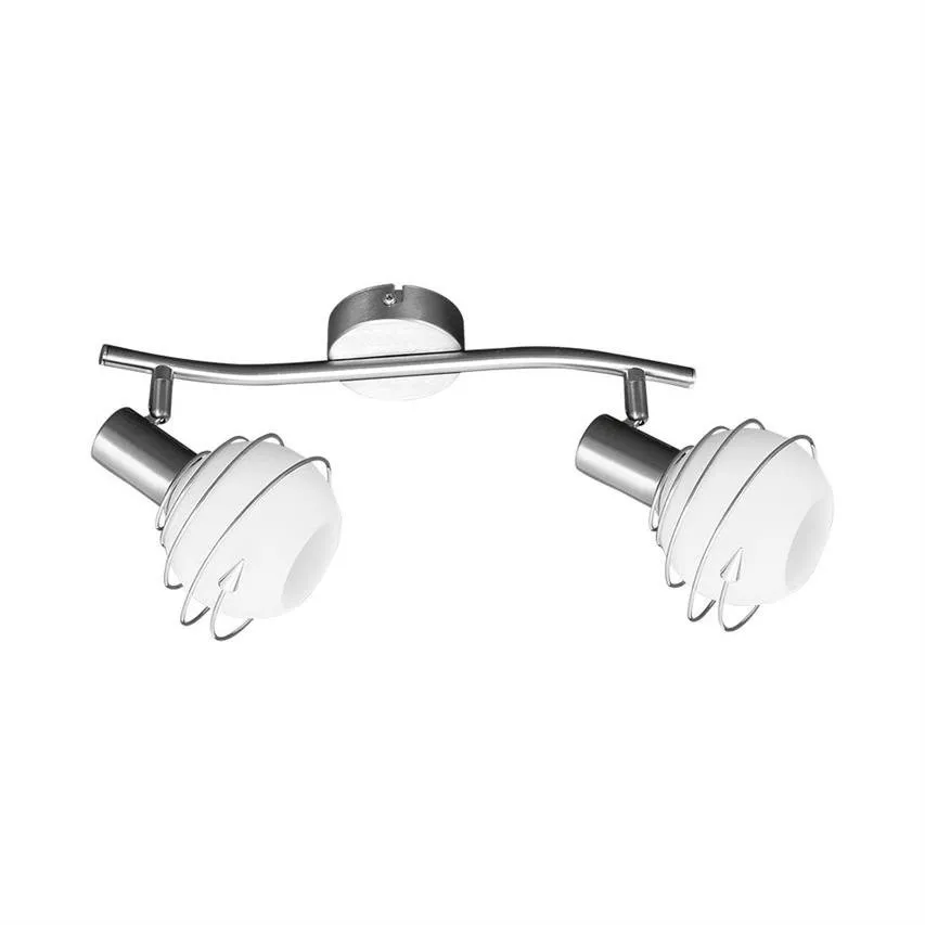 Daria Deckenleuchte 2xE14 Max.40W Satin/Weiß Spot-Light 2093227