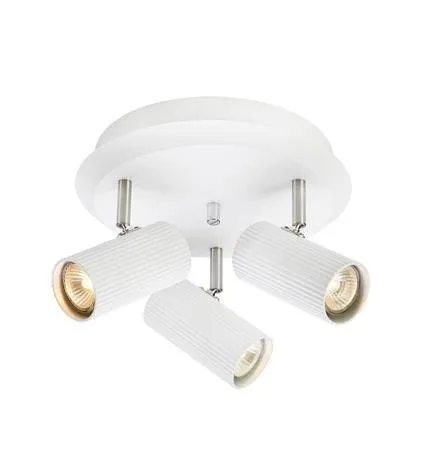 Deckenleuchte 3L 7W GU10 weiß 108464