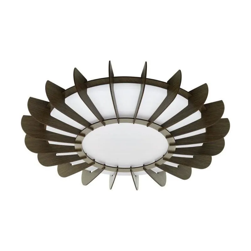 Deckenleuchte ARAPILES braun LED 33W 3500lm 3000K 98261 EGLO