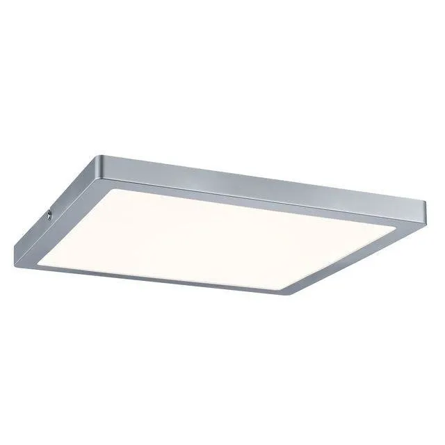 Deckenleuchte ATRIA quadratisch LED 24W 2700K DIM Chrom matt Paulmann PL70867