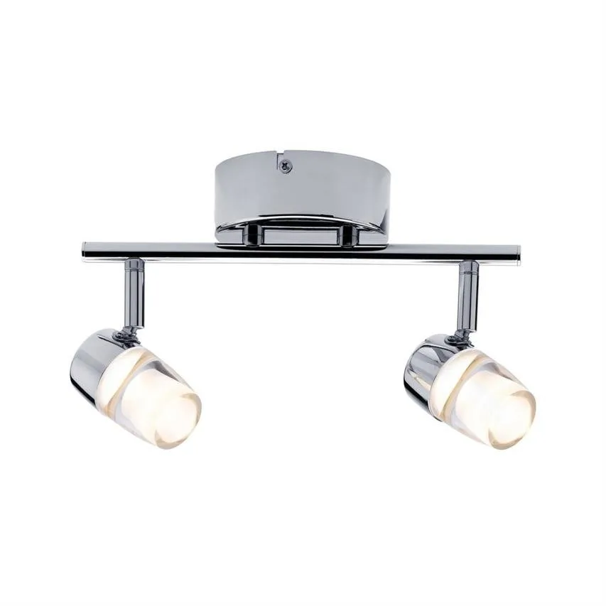 Deckenleuchte Bowl LED spot 2x3,2W 2700K Chrom