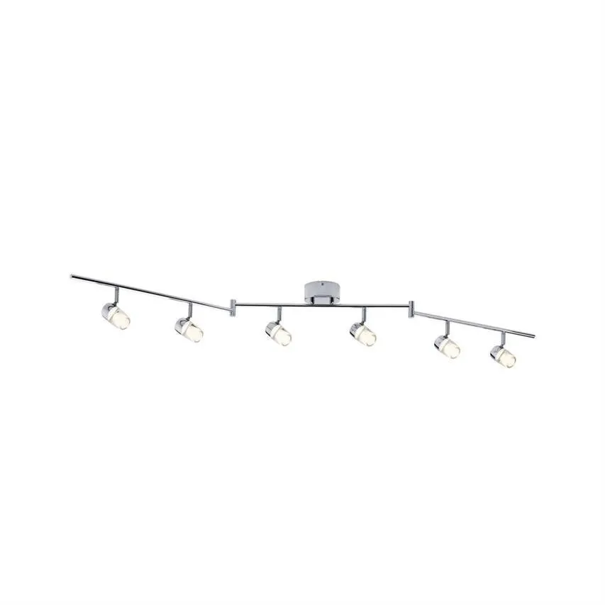 Deckenleuchte Bowl LED spot 6x3,2W 2700K Chrom