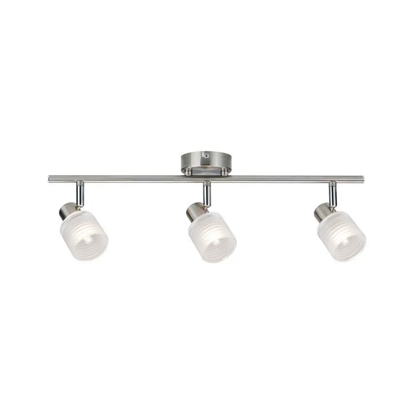 Deckenleuchte Helix LED spot 3x2,2W G9 Nickel Satin
