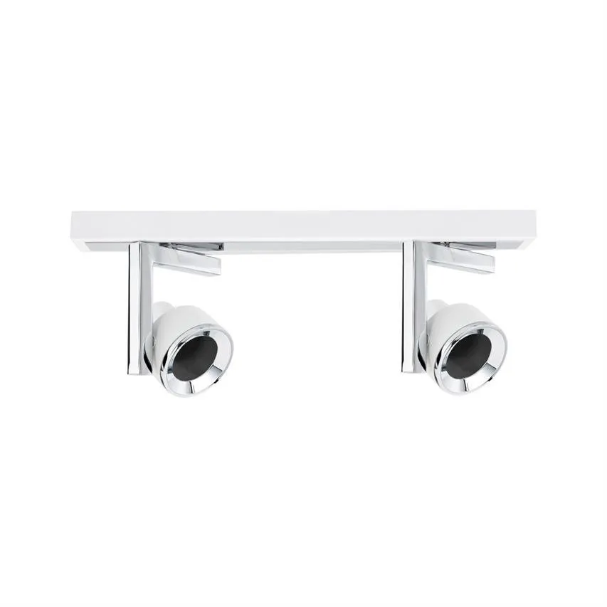 Deckenleuchte Spotlight Turn 2xGU10 weiß Chrom