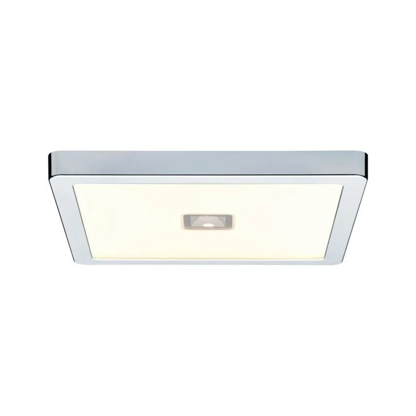 Deckenleuchte WC Beam LED IP44 300x300 13,5+2W 2700K IP44 Chrom