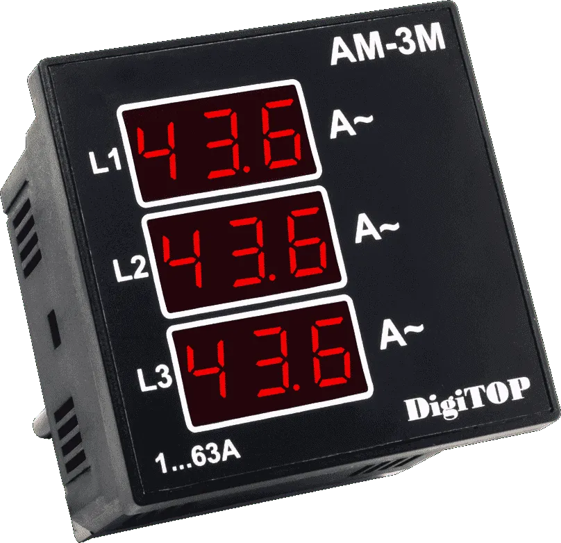 Digitales Strommessgerät AM-3M