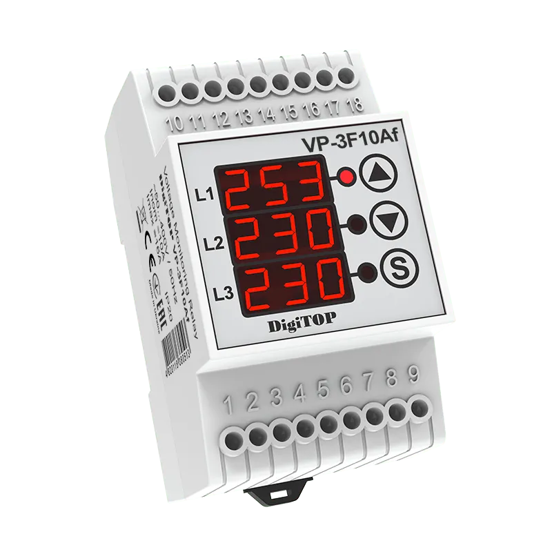 Dreiphasiges Spannungsrelais VP-3F10Af
