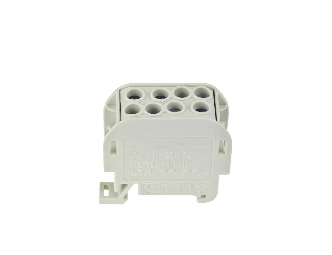 EINZELSTROMVERBINDER ZGX 1x35/2x25 MM2 GRAU (Al/Cu)