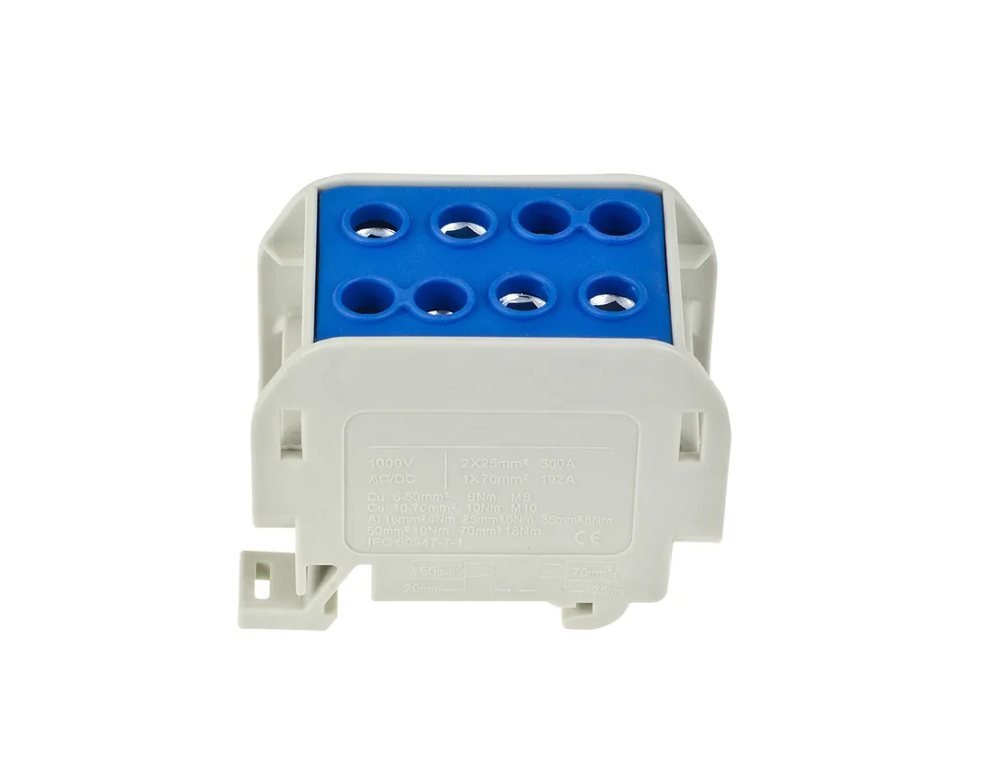 EINZELSTROMVERBINDER ZGX 1x70/2x50 MM2 BLAU (Al/Cu)